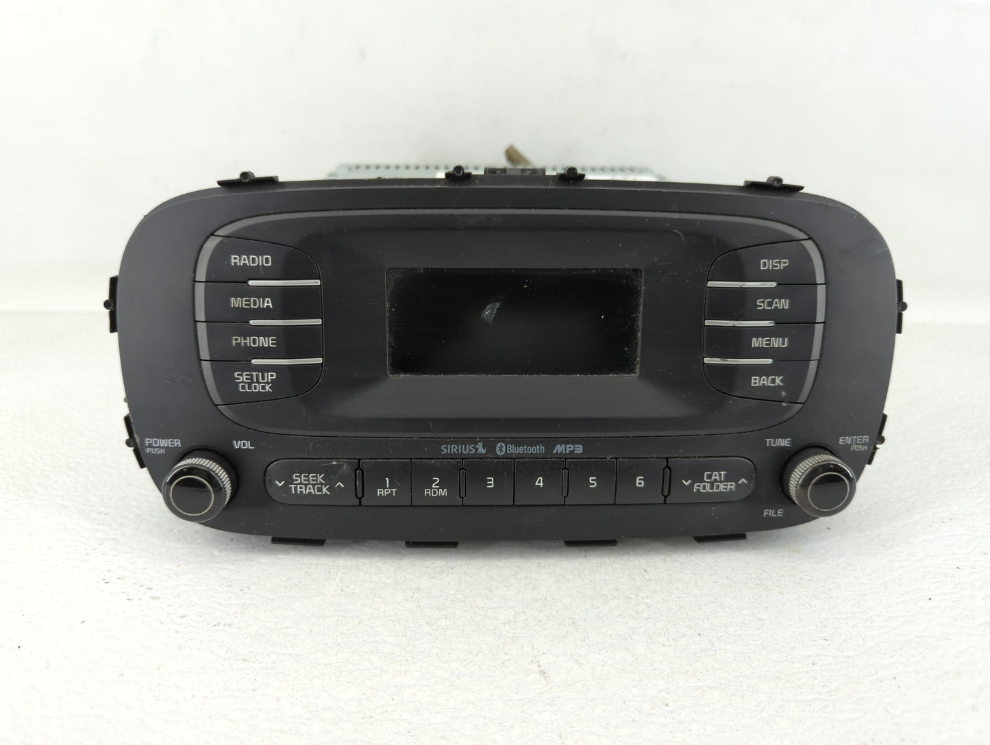 2014-2016 Kia Soul Radio AM FM Cd Player Receiver Replacement P/N:96170-B2090CA Fits Fits 2014 2015 2016 OEM Used Auto Parts