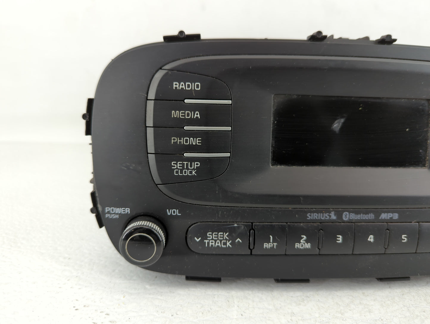 2014-2016 Kia Soul Radio AM FM Cd Player Receiver Replacement P/N:96170-B2090CA Fits Fits 2014 2015 2016 OEM Used Auto Parts