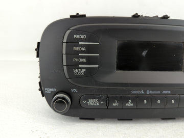 2014-2016 Kia Soul Radio AM FM Cd Player Receiver Replacement P/N:96170-B2090CA Fits Fits 2014 2015 2016 OEM Used Auto Parts
