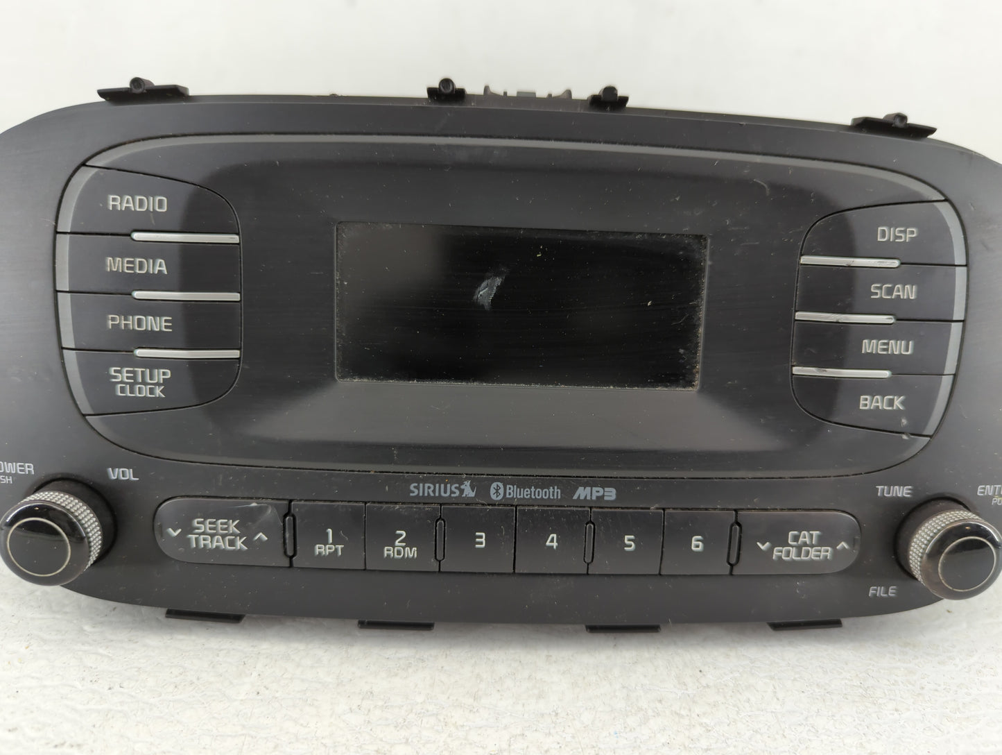 2014-2016 Kia Soul Radio AM FM Cd Player Receiver Replacement P/N:96170-B2090CA Fits Fits 2014 2015 2016 OEM Used Auto Parts