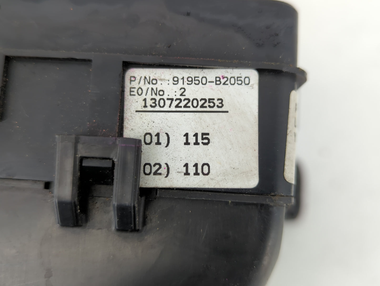 2014 Kia Soul Fusebox Fuse Box Panel Relay Module P/N:91950-B2050 Fits OEM Used Auto Parts - Oemusedautoparts1.com