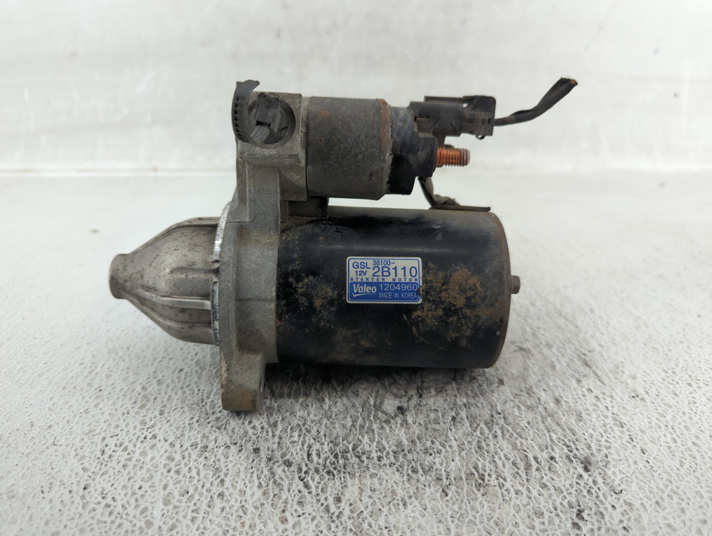 2014-2019 Kia Soul Car Starter Motor Solenoid OEM P/N:36100-2B110 Fits Fits 2014 2015 2016 2017 2018 2019 OEM Used Auto Part
