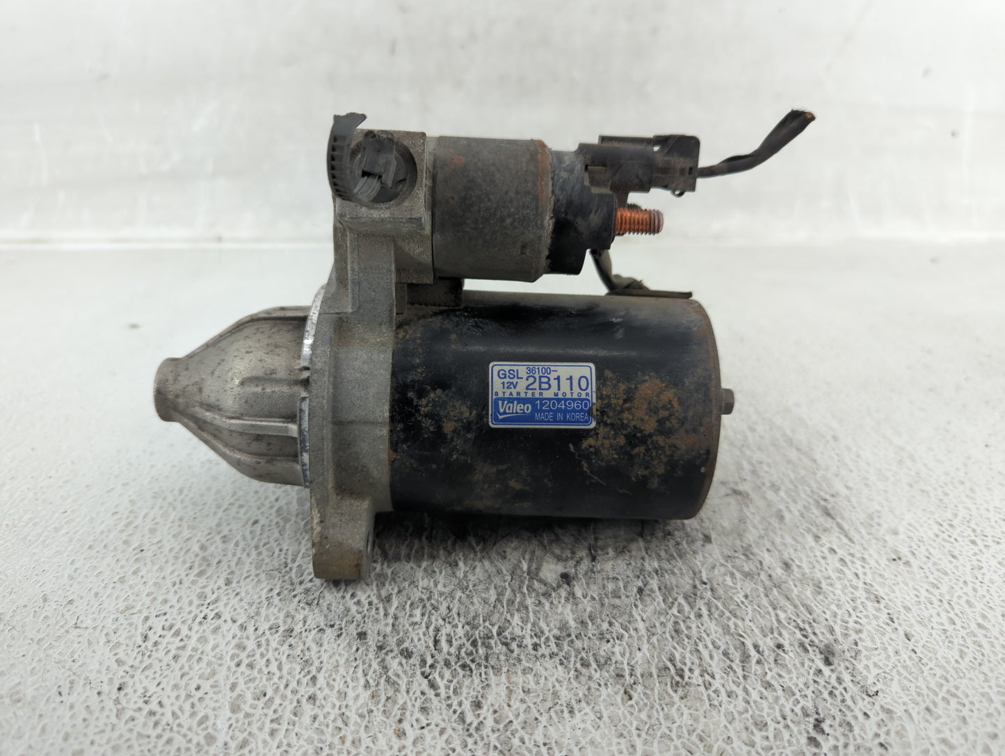 2014-2019 Kia Soul Car Starter Motor Solenoid OEM P/N:36100-2B110 Fits Fits 2014 2015 2016 2017 2018 2019 OEM Used Auto Part