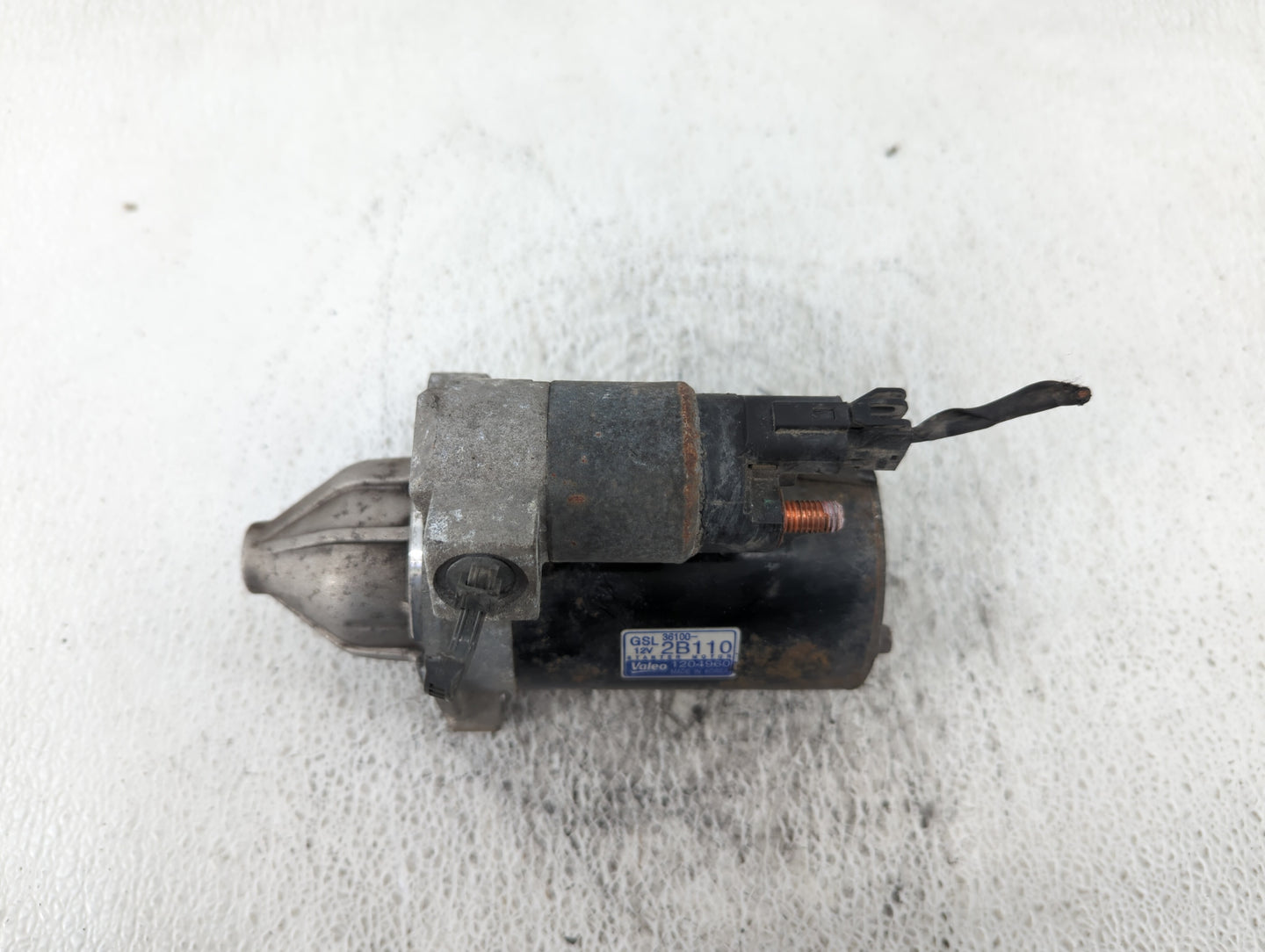 2014-2019 Kia Soul Car Starter Motor Solenoid OEM P/N:36100-2B110 Fits Fits 2014 2015 2016 2017 2018 2019 OEM Used Auto Part