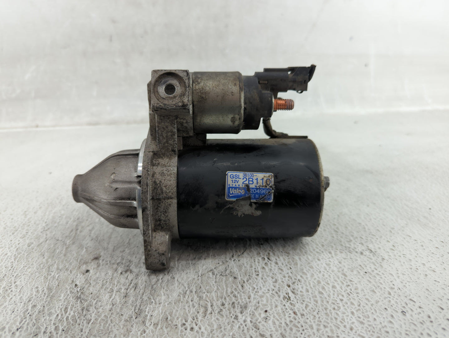 2014-2019 Kia Soul Car Starter Motor Solenoid OEM P/N:36100-2B110 Fits Fits 2014 2015 2016 2017 2018 2019 OEM Used Auto Part