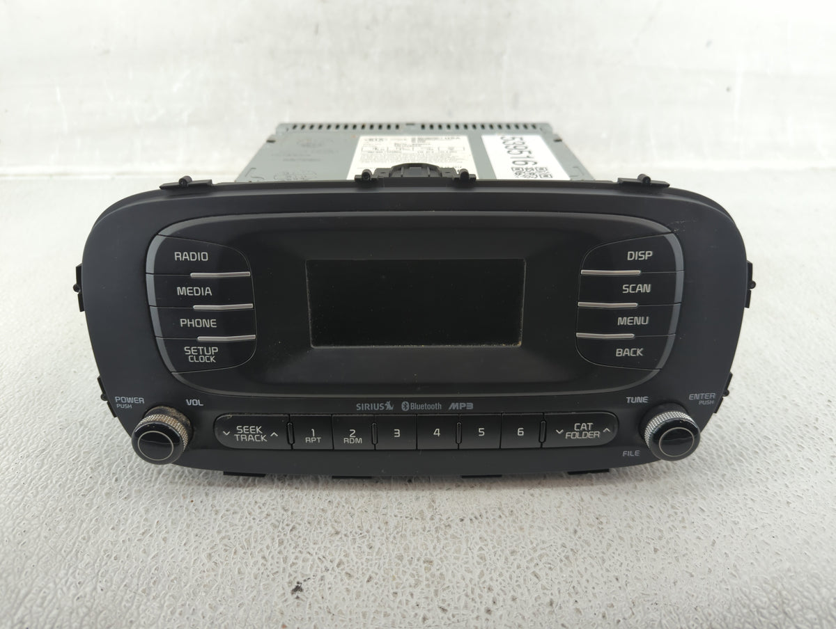 2014-2016 Kia Soul Am Fm Cd Player Radio Receiver 539516 - Oemusedautoparts1.com