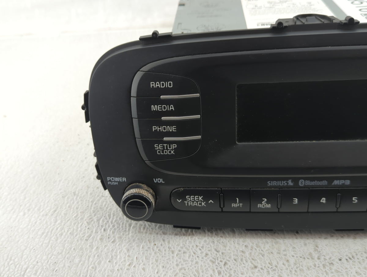 2014-2016 Kia Soul Am Fm Cd Player Radio Receiver 539516 - Oemusedautoparts1.com