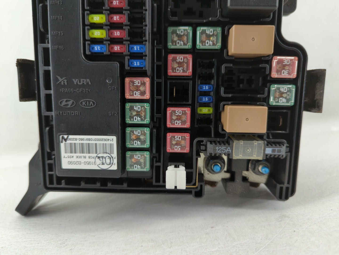 2014 Kia Soul Fusebox Fuse Box Panel Relay Module P/N:91950-B2050 Fits OEM Used Auto Parts - Oemusedautoparts1.com