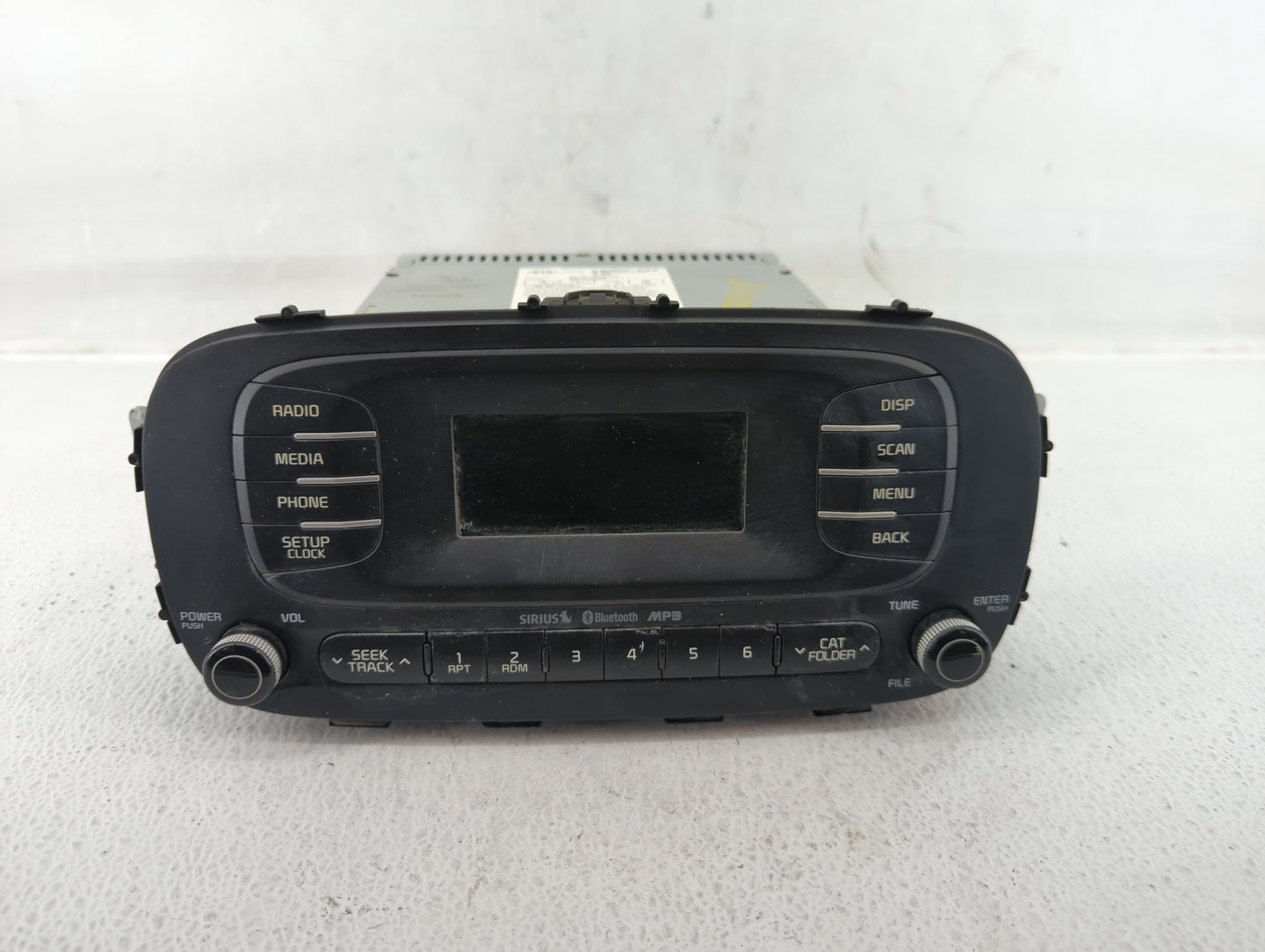 2014-2016 Kia Soul Radio AM FM Cd Player Receiver Replacement P/N:96170B2090CA AM1A0B2AN Fits Fits 2014 2015 2016 OEM Used A