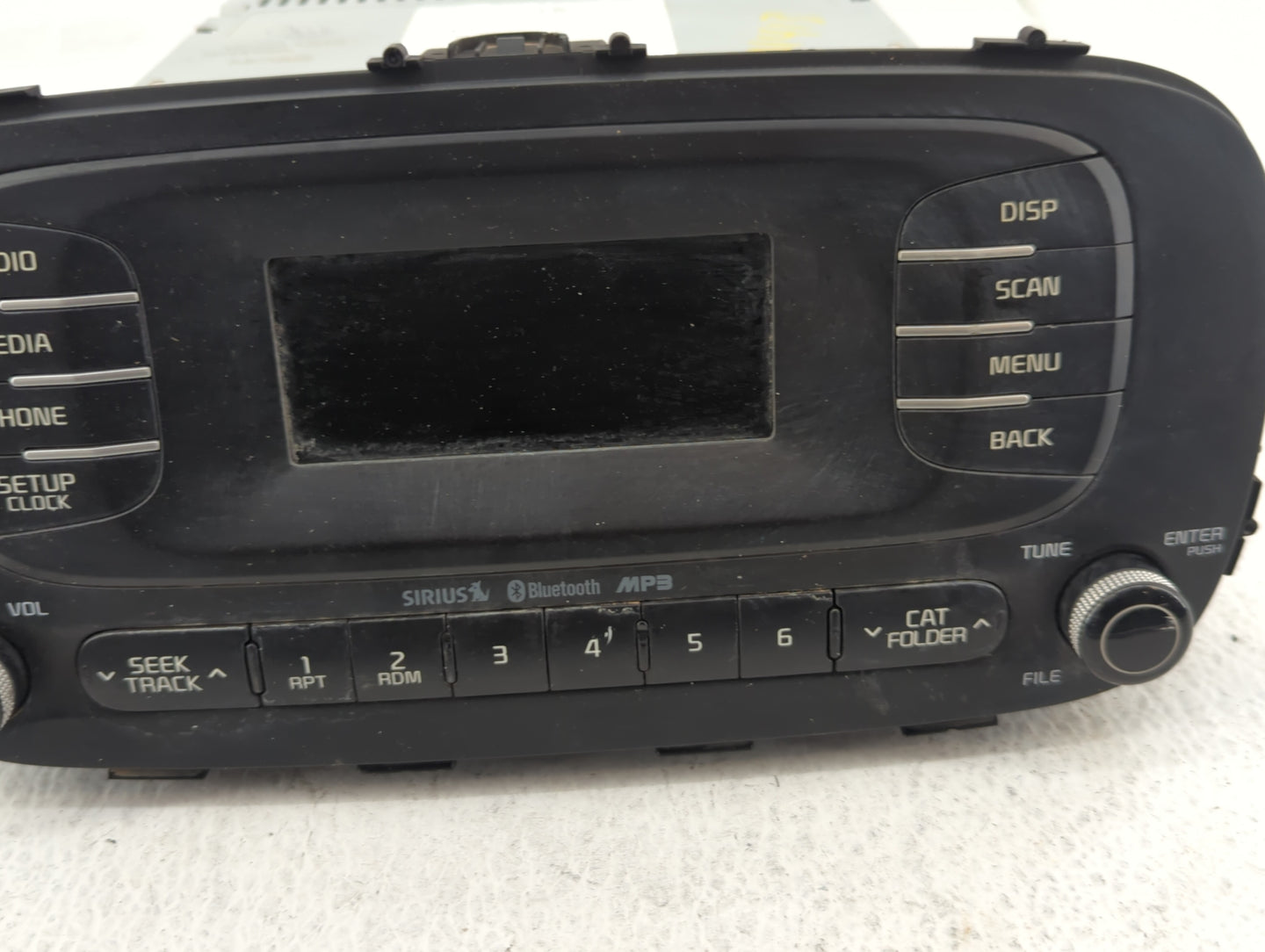 2014-2016 Kia Soul Radio AM FM Cd Player Receiver Replacement P/N:96170B2090CA AM1A0B2AN Fits Fits 2014 2015 2016 OEM Used A