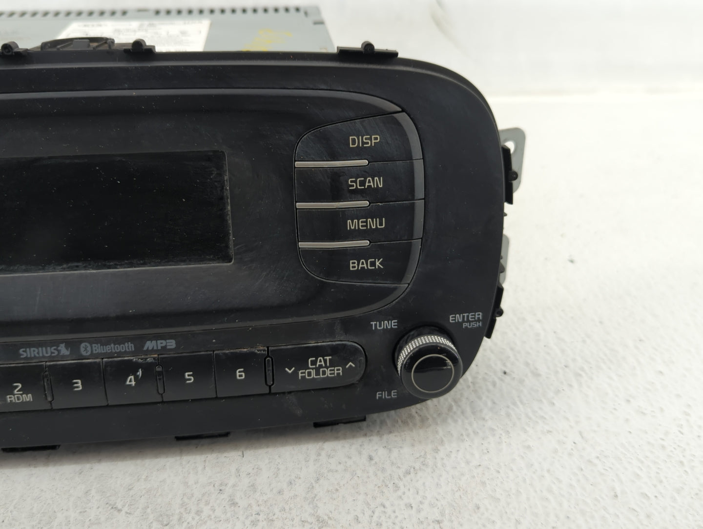 2014-2016 Kia Soul Radio AM FM Cd Player Receiver Replacement P/N:96170B2090CA AM1A0B2AN Fits Fits 2014 2015 2016 OEM Used A