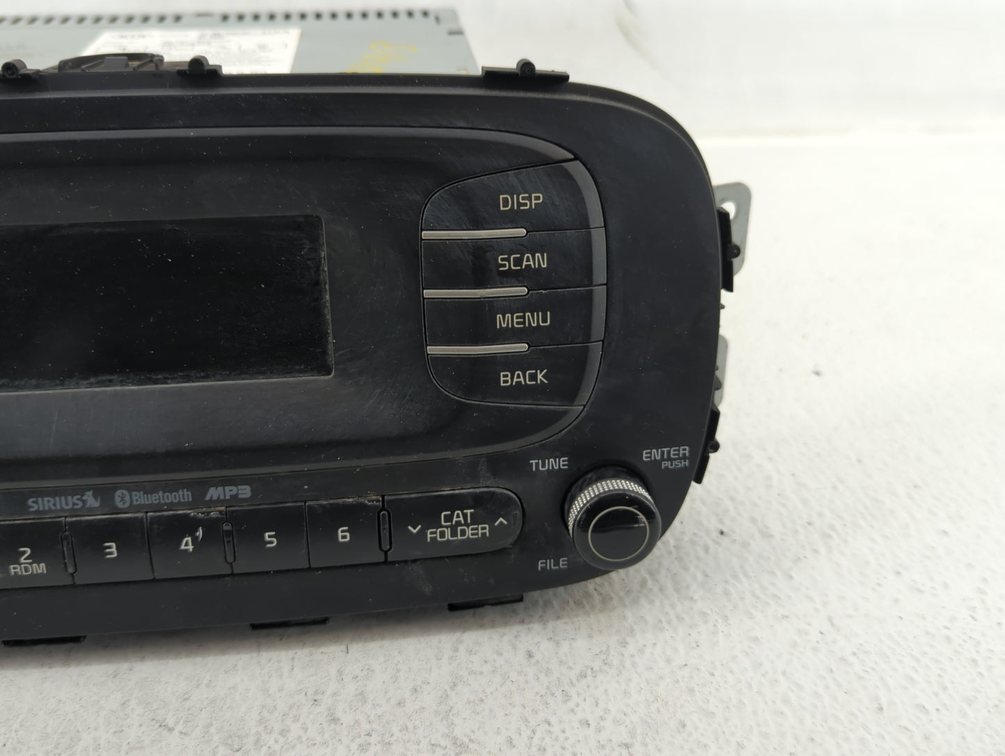 2014-2016 Kia Soul Radio AM FM Cd Player Receiver Replacement P/N:96170B2090CA AM1A0B2AN Fits Fits 2014 2015 2016 OEM Used A