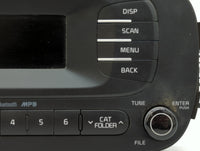 2014-2016 Kia Soul Am Fm Cd Player Radio Receiver - Oemusedautoparts1.com