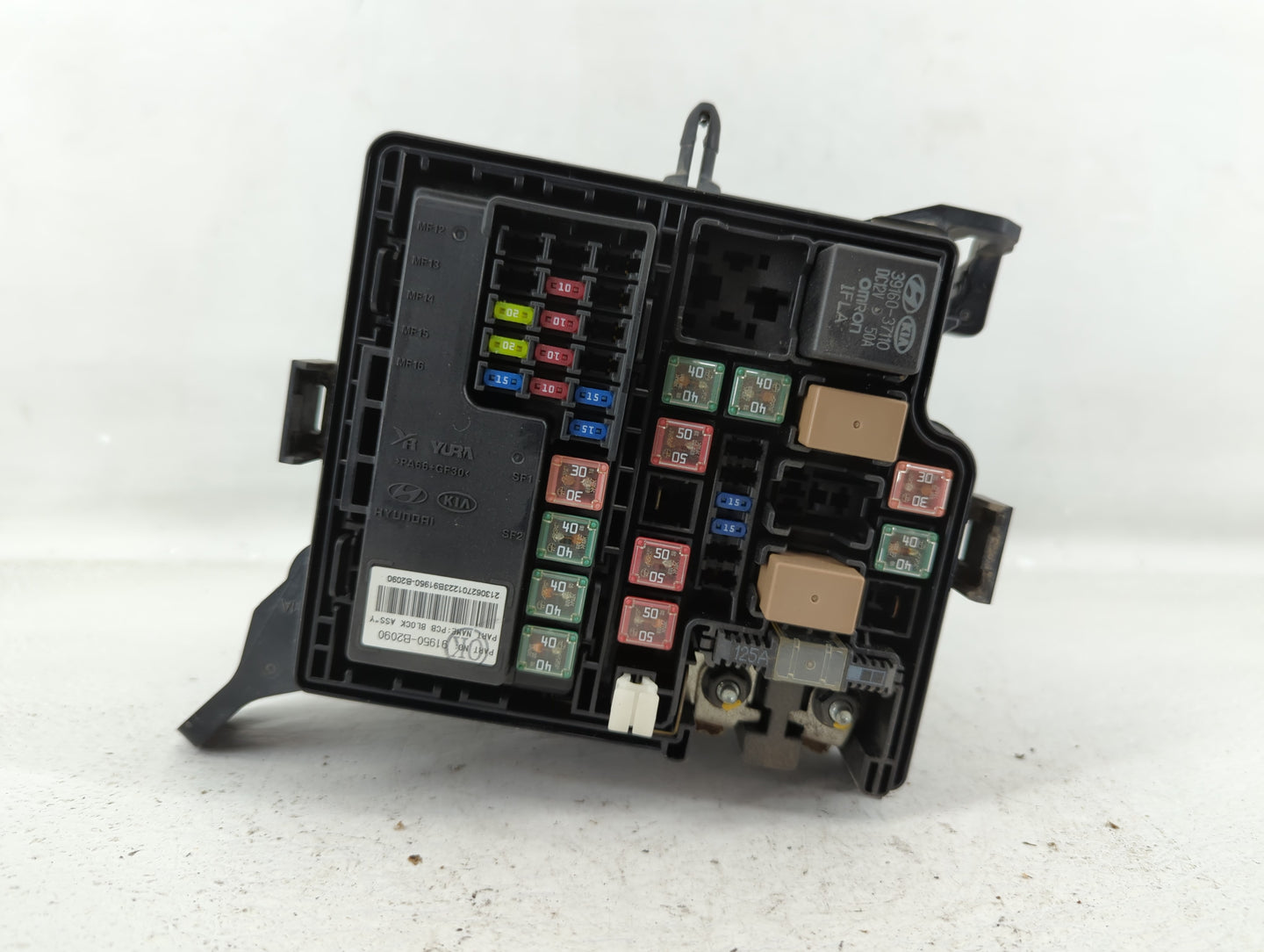 2014 Kia Soul Fusebox Fuse Box Panel Relay Module P/N:91950-B2050 Fits OEM Used Auto Parts - Oemusedautoparts1.com