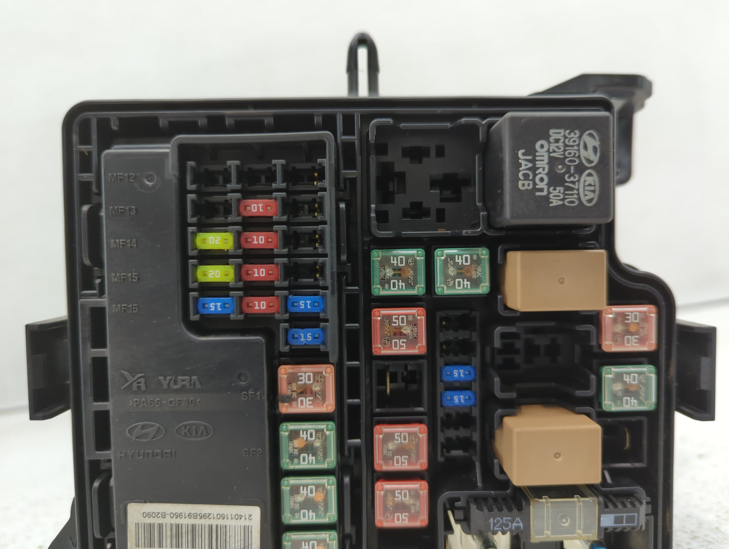 2014 Kia Soul Fusebox Fuse Box Panel Relay Module P/N:91950-B2050 Fits OEM Used Auto Parts - Oemusedautoparts1.com