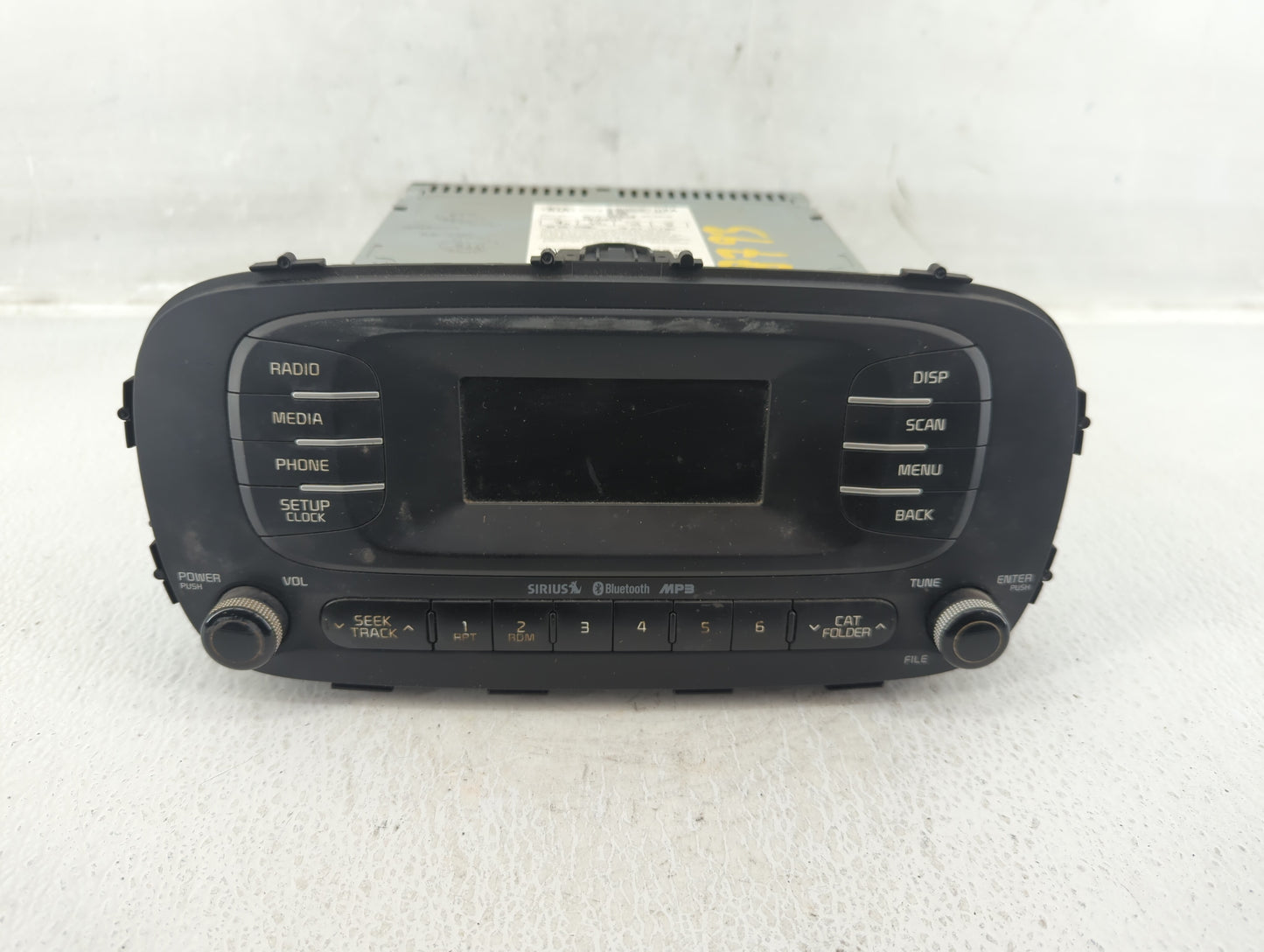2014-2016 Kia Soul Radio AM FM Cd Player Receiver Replacement P/N:96170-B2090CA Fits Fits 2014 2015 2016 OEM Used Auto Parts