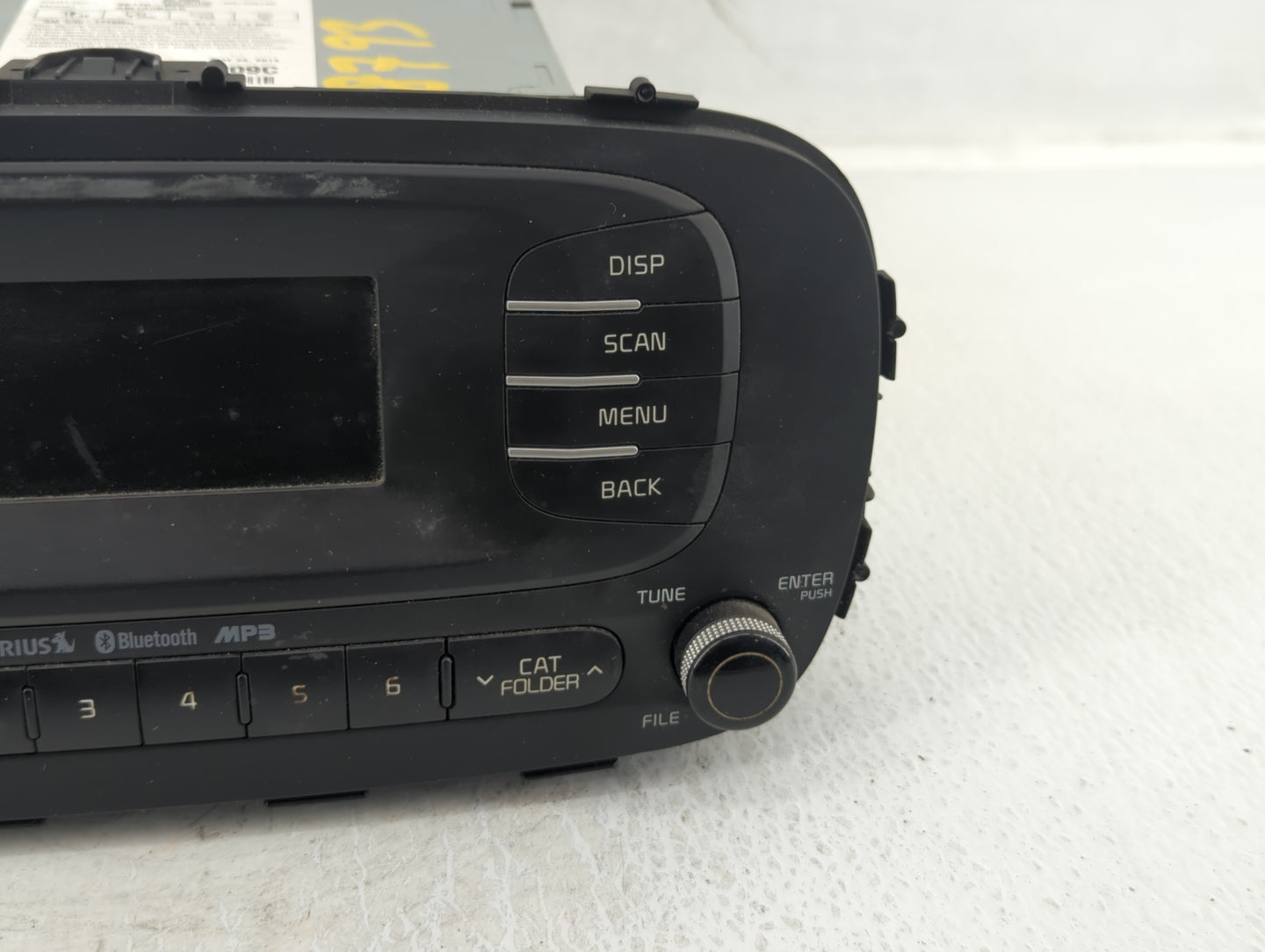 2014-2016 Kia Soul Radio AM FM Cd Player Receiver Replacement P/N:96170-B2090CA Fits Fits 2014 2015 2016 OEM Used Auto Parts