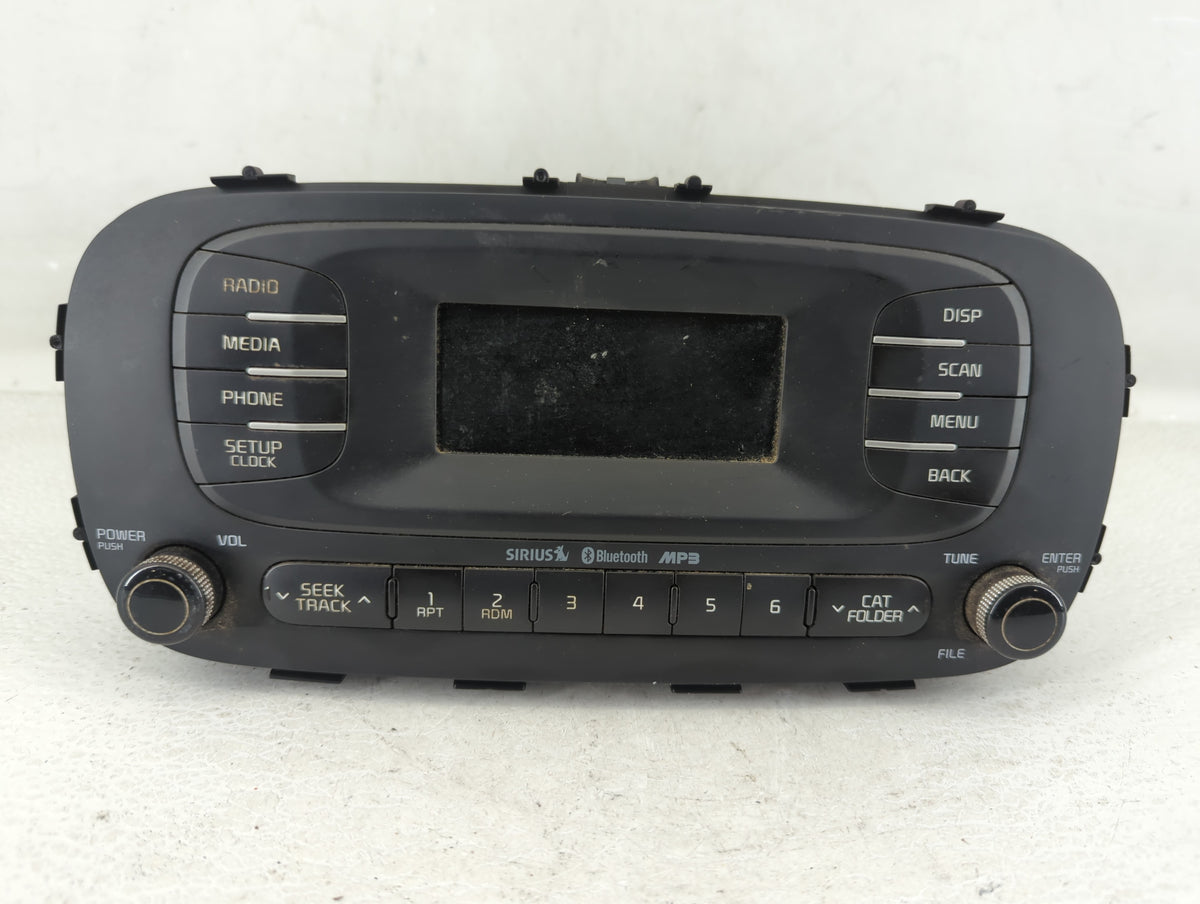 2014-2016 Kia Soul Am Fm Cd Player Radio Receiver 582037 - Oemusedautoparts1.com