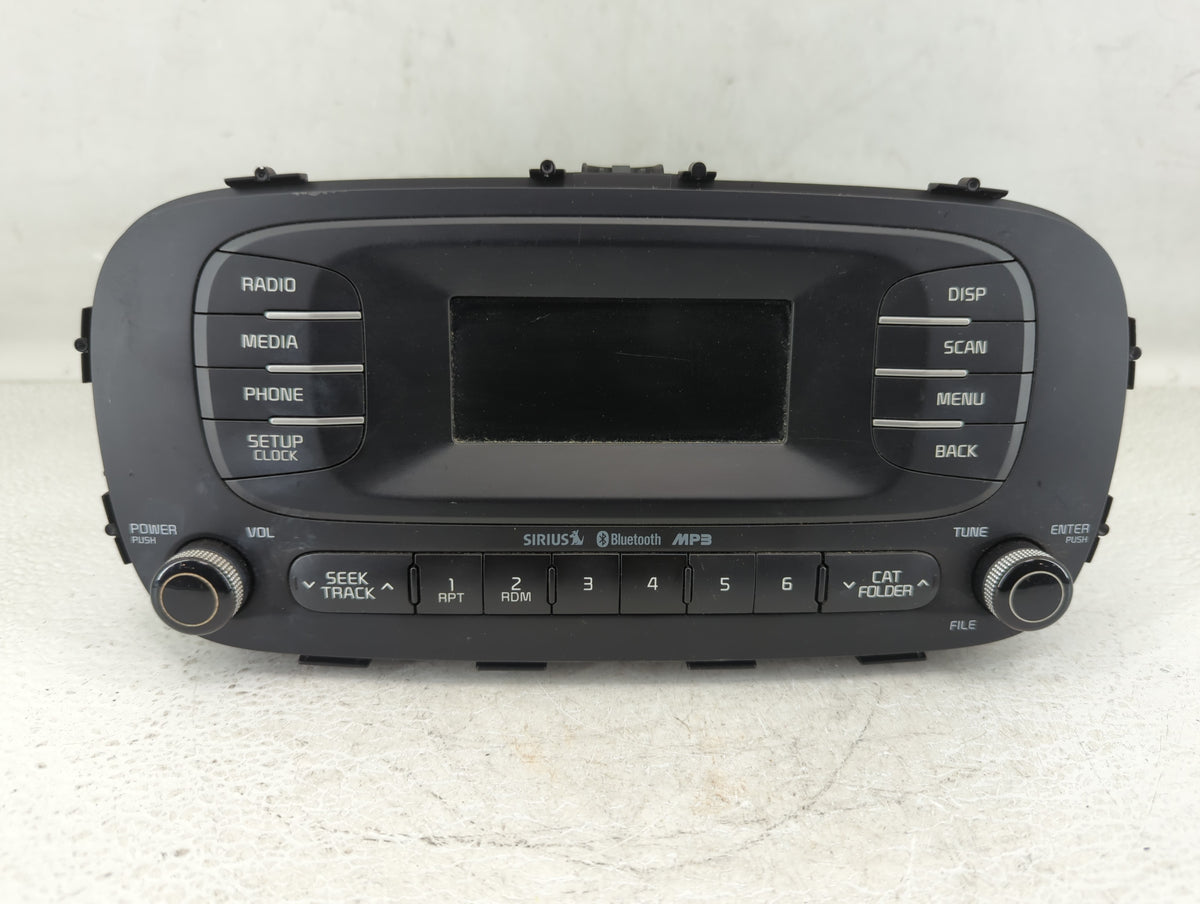 2014-2016 Kia Soul Am Fm Cd Player Radio Receiver 582134 - Oemusedautoparts1.com