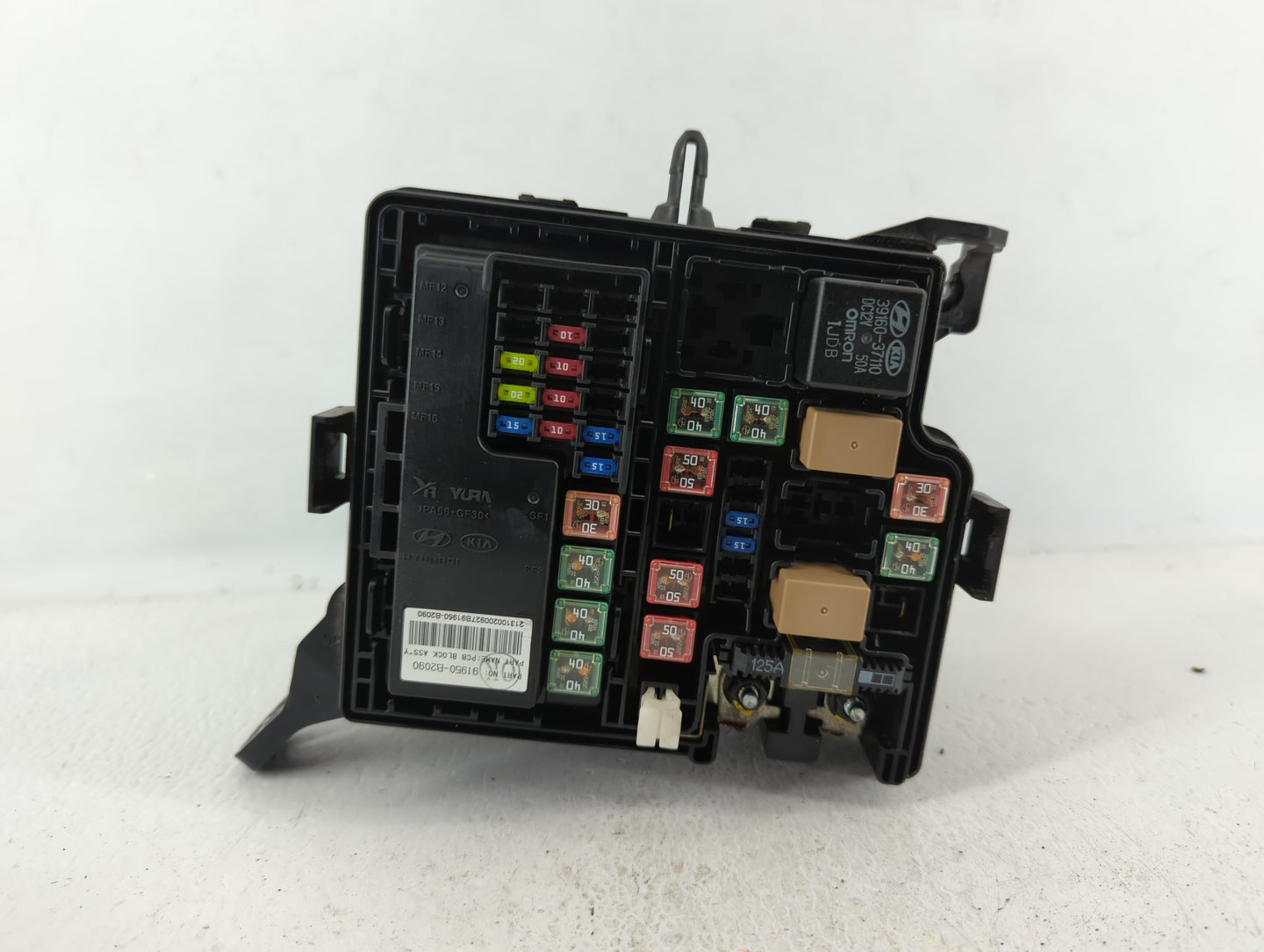 2014 Kia Soul Fusebox Fuse Box Panel Relay Module P/N:91950-B2050 Fits OEM Used Auto Parts - Oemusedautoparts1.com
