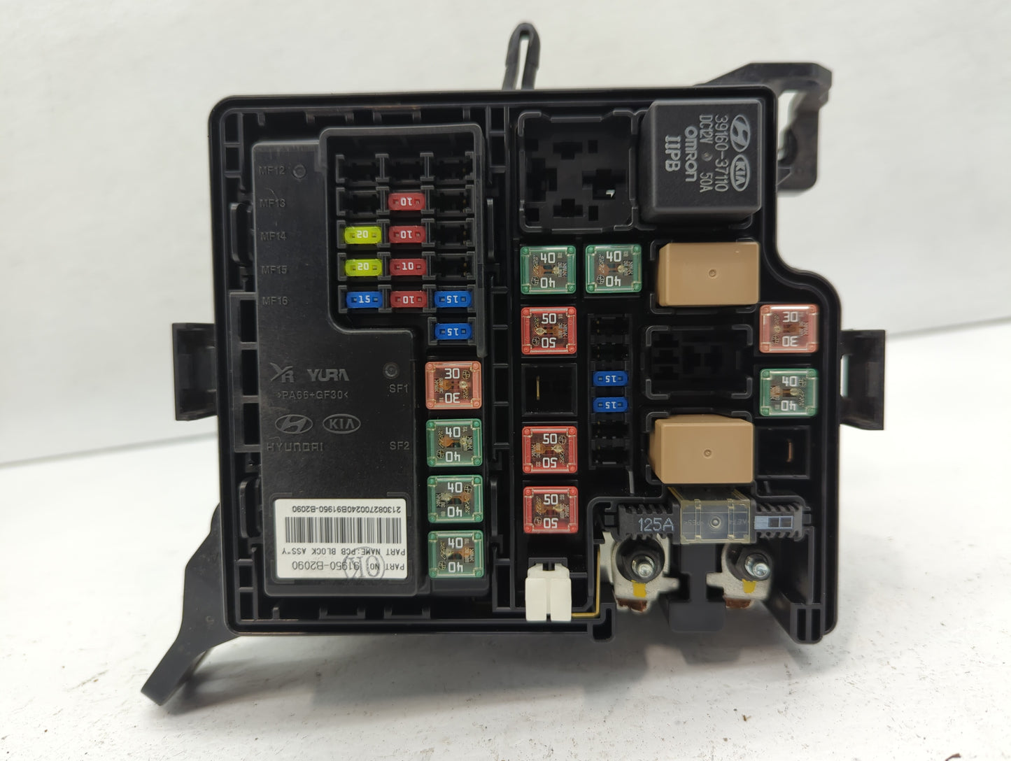 2014 Kia Soul Fusebox Fuse Box Panel Relay Module P/N:91419B2500 91950-B2050 Fits OEM Used Auto Parts - Oemusedautoparts1.co