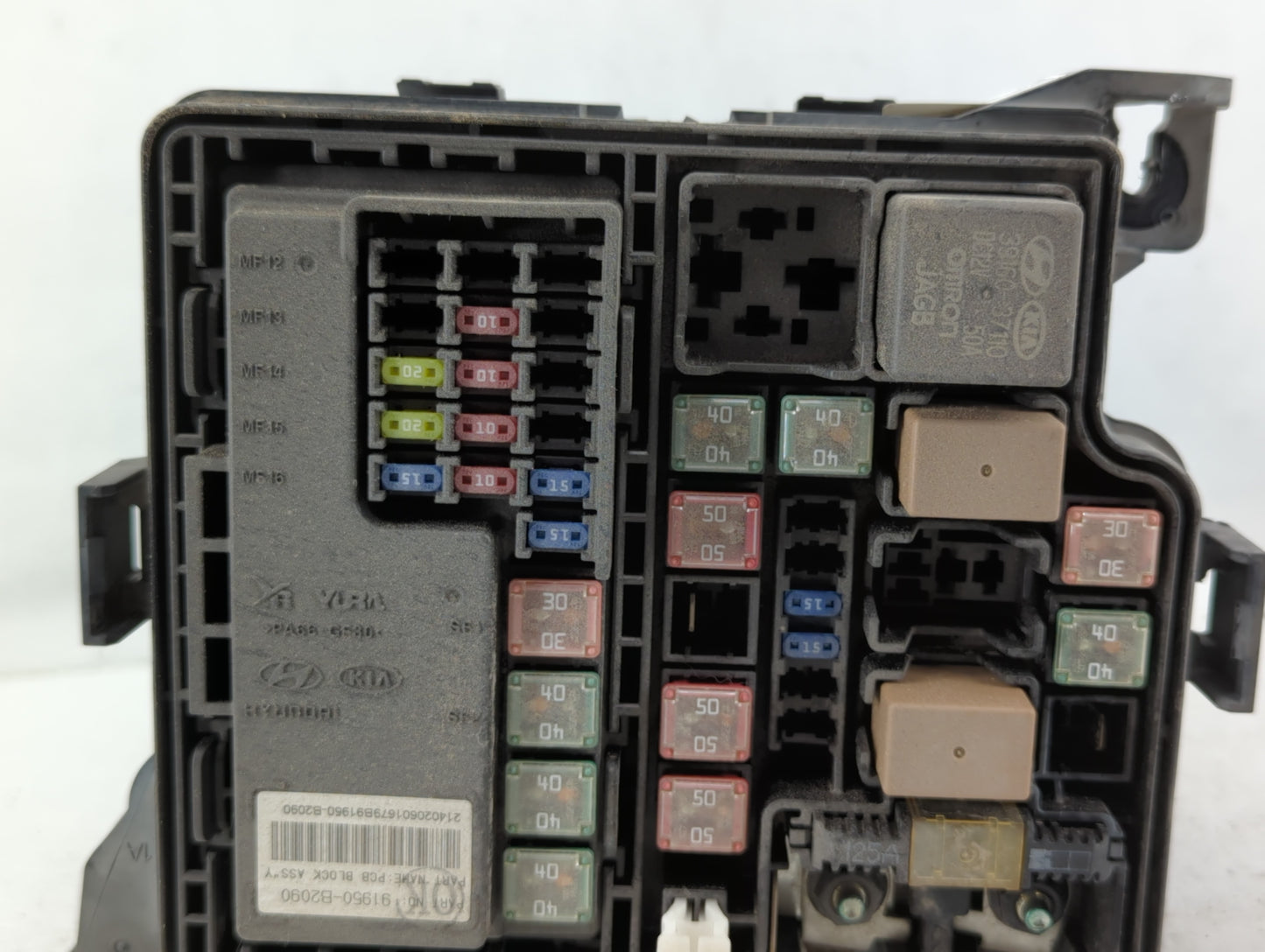 2014 Kia Soul Fusebox Fuse Box Panel Relay Module P/N:91950-B2050 Fits OEM Used Auto Parts - Oemusedautoparts1.com