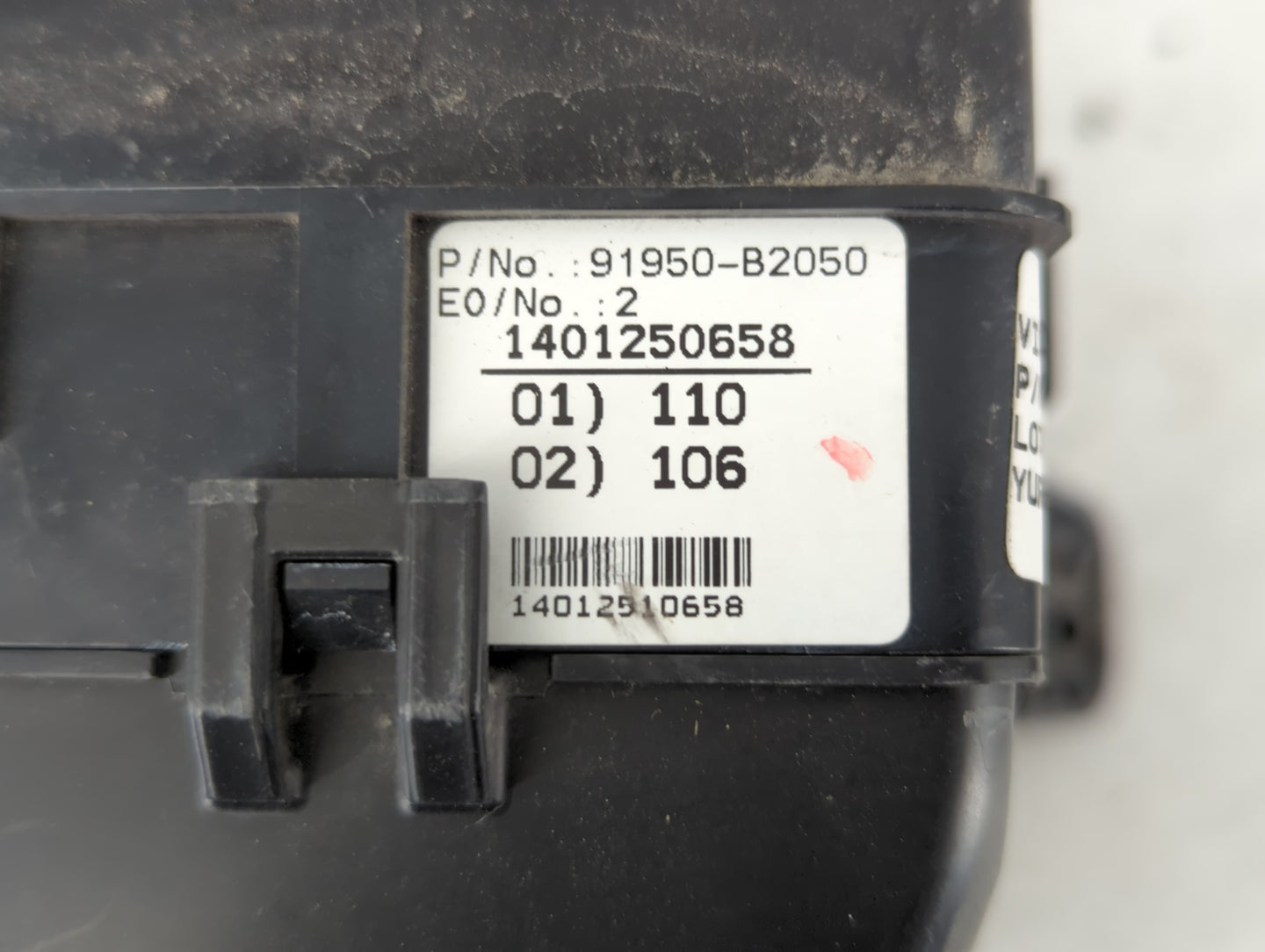 2014 Kia Soul Fusebox Fuse Box Panel Relay Module P/N:91950-B2050 Fits OEM Used Auto Parts - Oemusedautoparts1.com