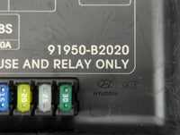 2014 Kia Soul Fusebox Fuse Box Panel Relay Module P/N:91950-B2050 Fits OEM Used Auto Parts - Oemusedautoparts1.com