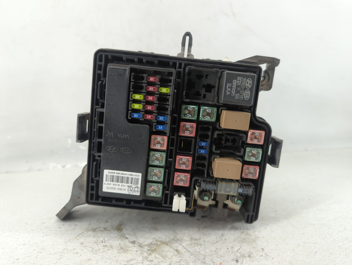 2014 Kia Soul Fusebox Fuse Box Panel Relay Module P/N:91950-B2050 Fits OEM Used Auto Parts - Oemusedautoparts1.com