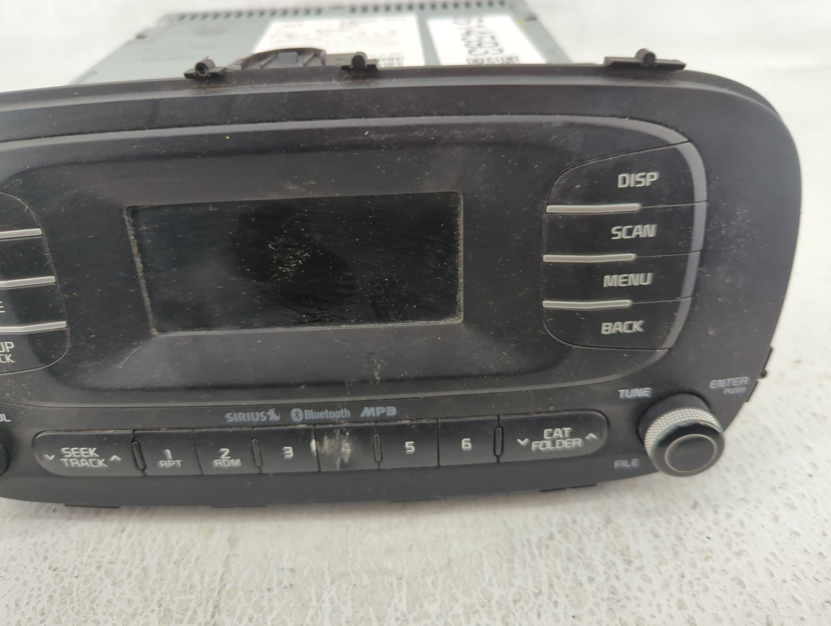 2014-2016 Kia Soul Am Fm Cd Player Radio Receiver 614593 - Oemusedautoparts1.com