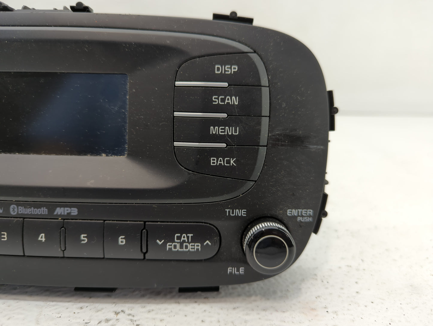 2014-2016 Kia Soul Radio AM FM Cd Player Receiver Replacement P/N:96170-B2090CA Fits Fits 2014 2015 2016 OEM Used Auto Parts