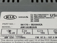 2014-2016 Kia Soul Radio AM FM Cd Player Receiver Replacement P/N:96170-B2090CA Fits Fits 2014 2015 2016 OEM Used Auto Parts