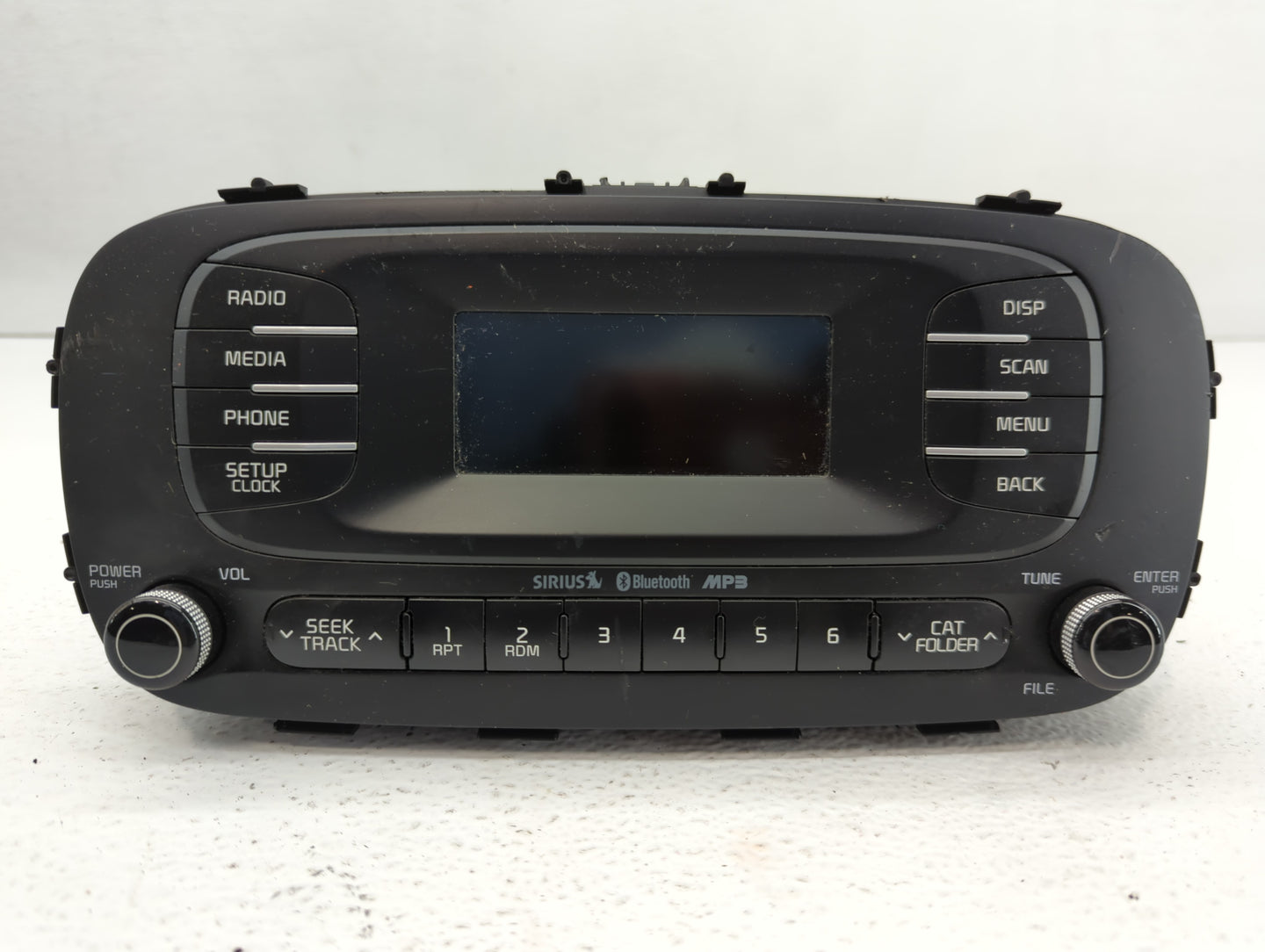 2014-2016 Kia Soul Radio AM FM Cd Player Receiver Replacement P/N:96170-B2090CA Fits Fits 2014 2015 2016 OEM Used Auto Parts