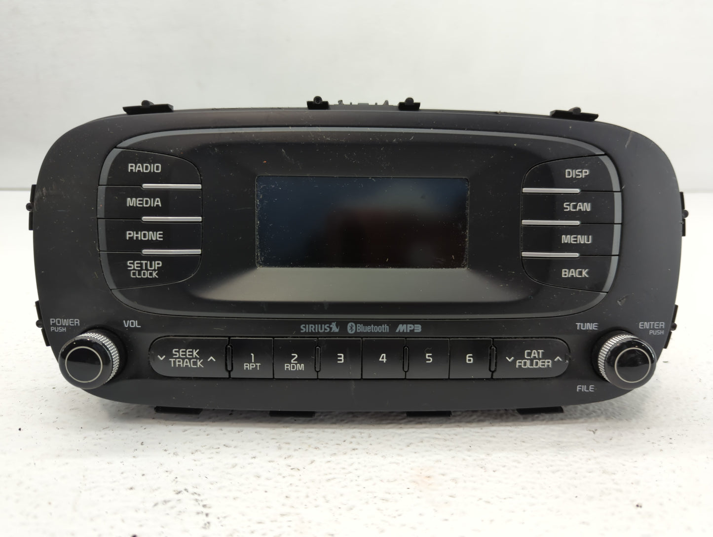 2014-2016 Kia Soul Radio AM FM Cd Player Receiver Replacement P/N:96170-B2090CA Fits Fits 2014 2015 2016 OEM Used Auto Parts