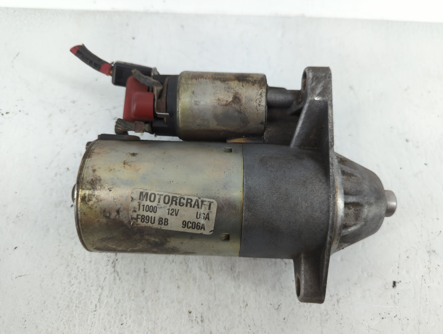 2014-2015 Kia Soul Car Starter Motor Solenoid OEM P/N:F89U BB 9C06A 11000 12V Fits Fits 2014 2015 2016 OEM Used Auto Parts -