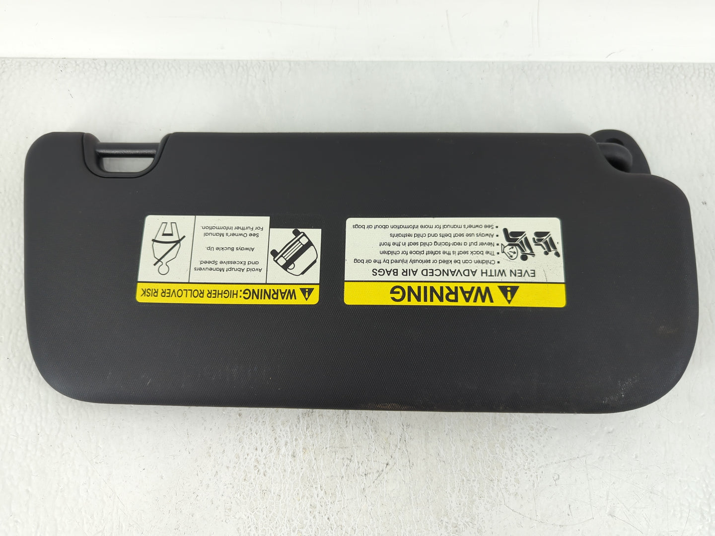2014-2019 Kia Soul Sun Visor Shade Replacement Driver Left Mirror Fits Fits 2014 2015 2016 2017 2018 2019 OEM Used Auto Part