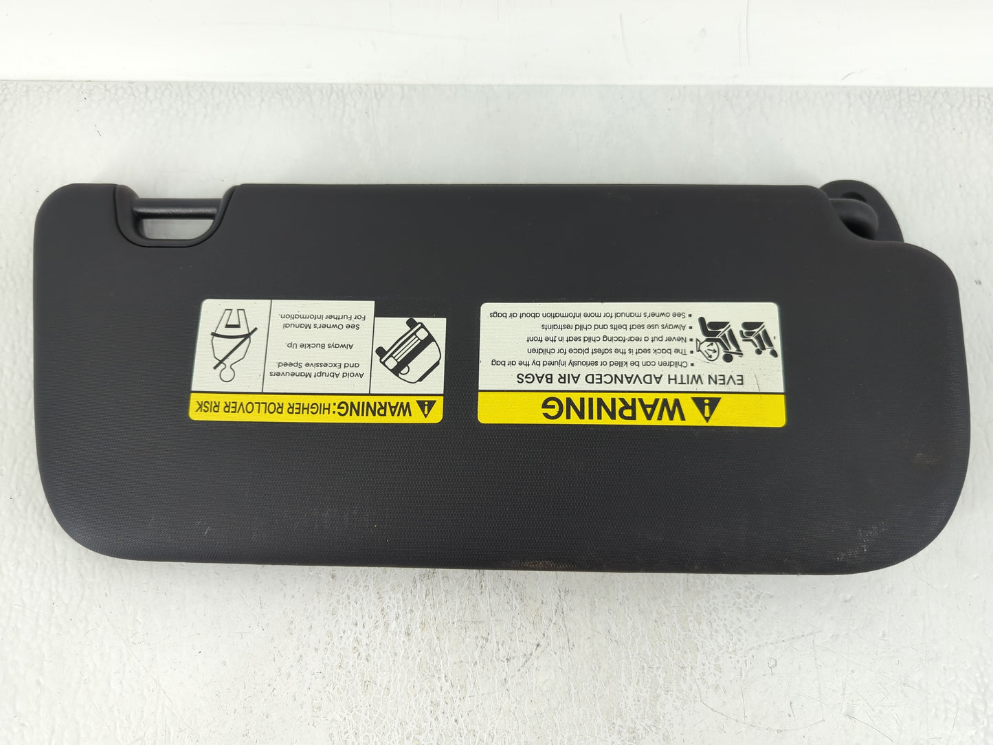 2014-2019 Kia Soul Sun Visor Shade Replacement Driver Left Mirror Fits Fits 2014 2015 2016 2017 2018 2019 OEM Used Auto Part