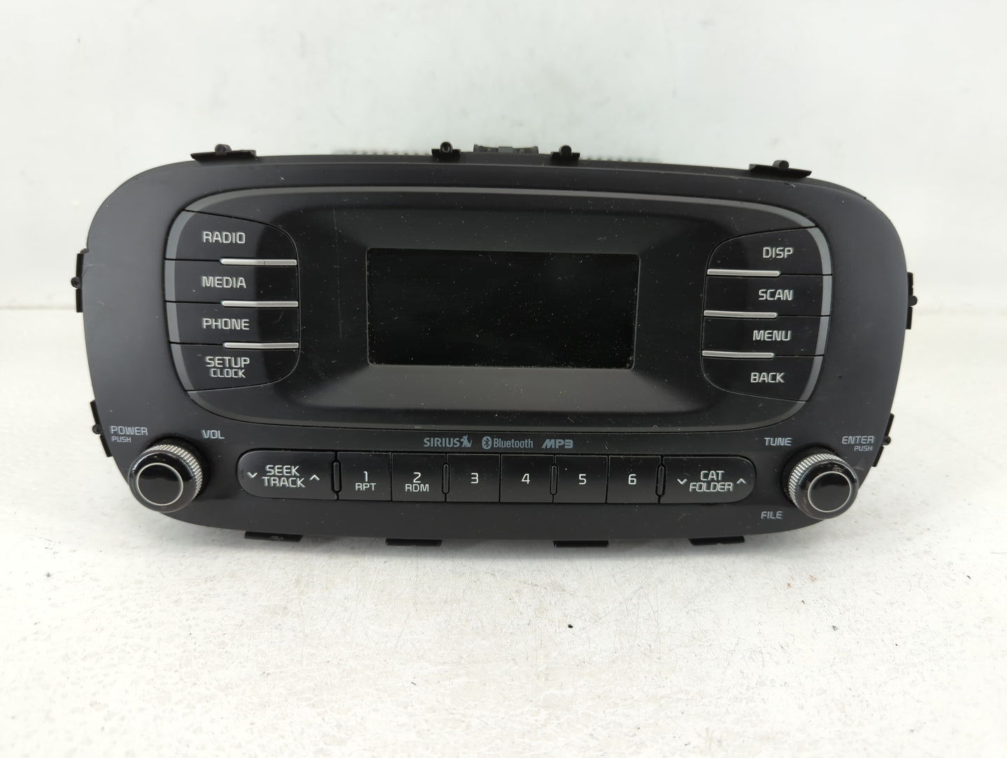 2014-2016 Kia Soul Radio AM FM Cd Player Receiver Replacement P/N:96170-B2090CA Fits Fits 2014 2015 2016 OEM Used Auto Parts