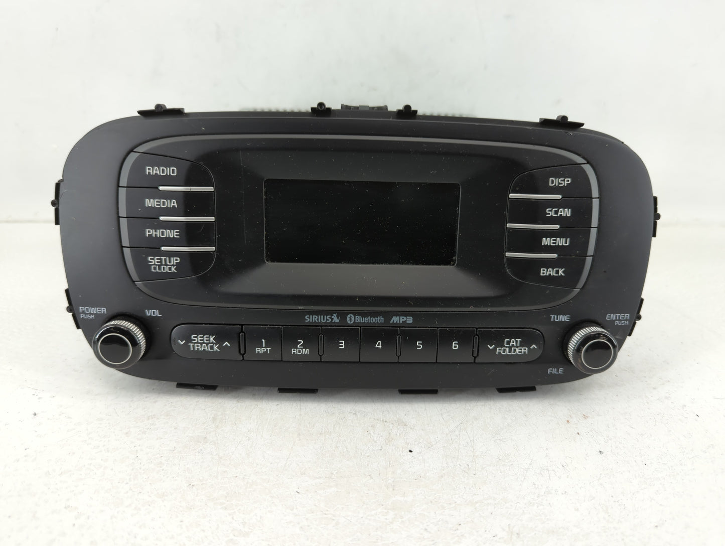 2014-2016 Kia Soul Radio AM FM Cd Player Receiver Replacement P/N:96170-B2090CA Fits Fits 2014 2015 2016 OEM Used Auto Parts