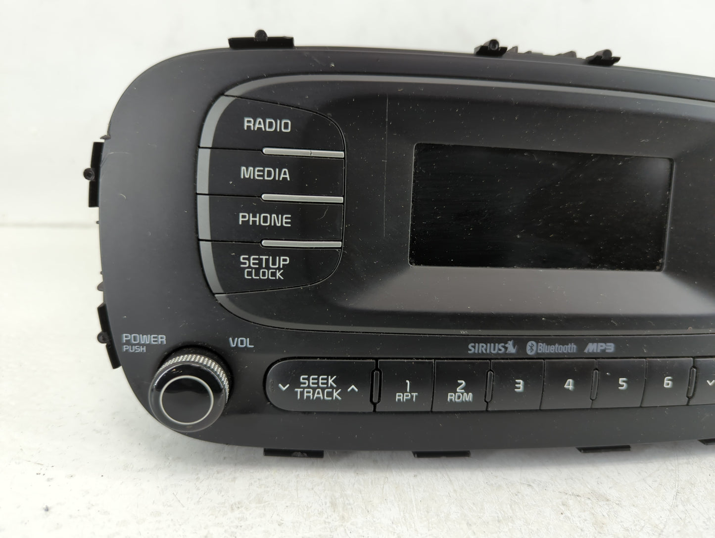 2014-2016 Kia Soul Radio AM FM Cd Player Receiver Replacement P/N:96170-B2090CA Fits Fits 2014 2015 2016 OEM Used Auto Parts