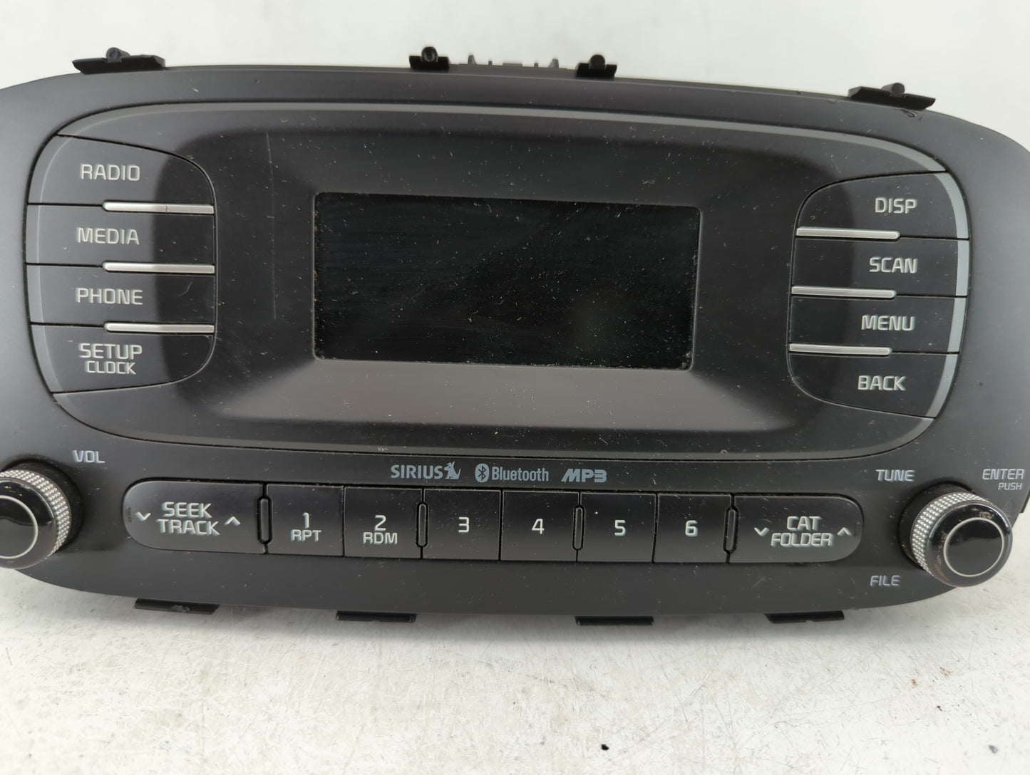 2014-2016 Kia Soul Radio AM FM Cd Player Receiver Replacement P/N:96170-B2090CA Fits Fits 2014 2015 2016 OEM Used Auto Parts