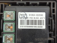 2014 Kia Soul Fusebox Fuse Box Panel Relay Module P/N:91950-B2050 Fits OEM Used Auto Parts - Oemusedautoparts1.com