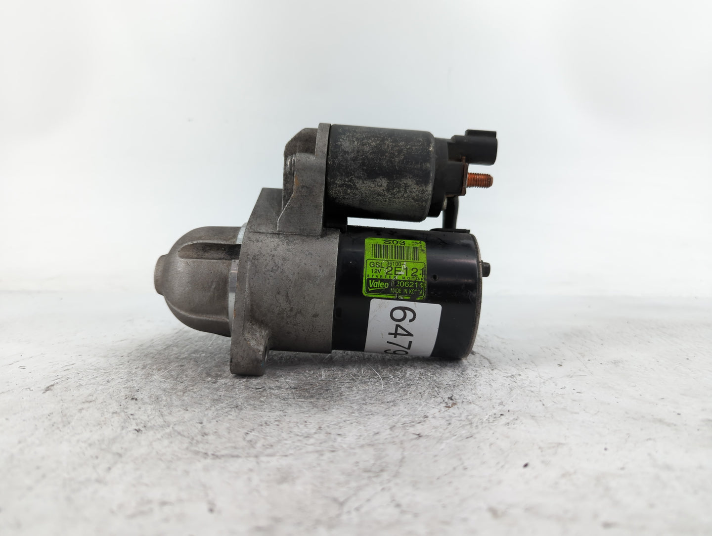 2014-2019 Kia Soul Car Starter Motor Solenoid OEM P/N:36100-2E121 1206214 Fits Fits 2014 2015 2016 2017 2018 2019 OEM Used A