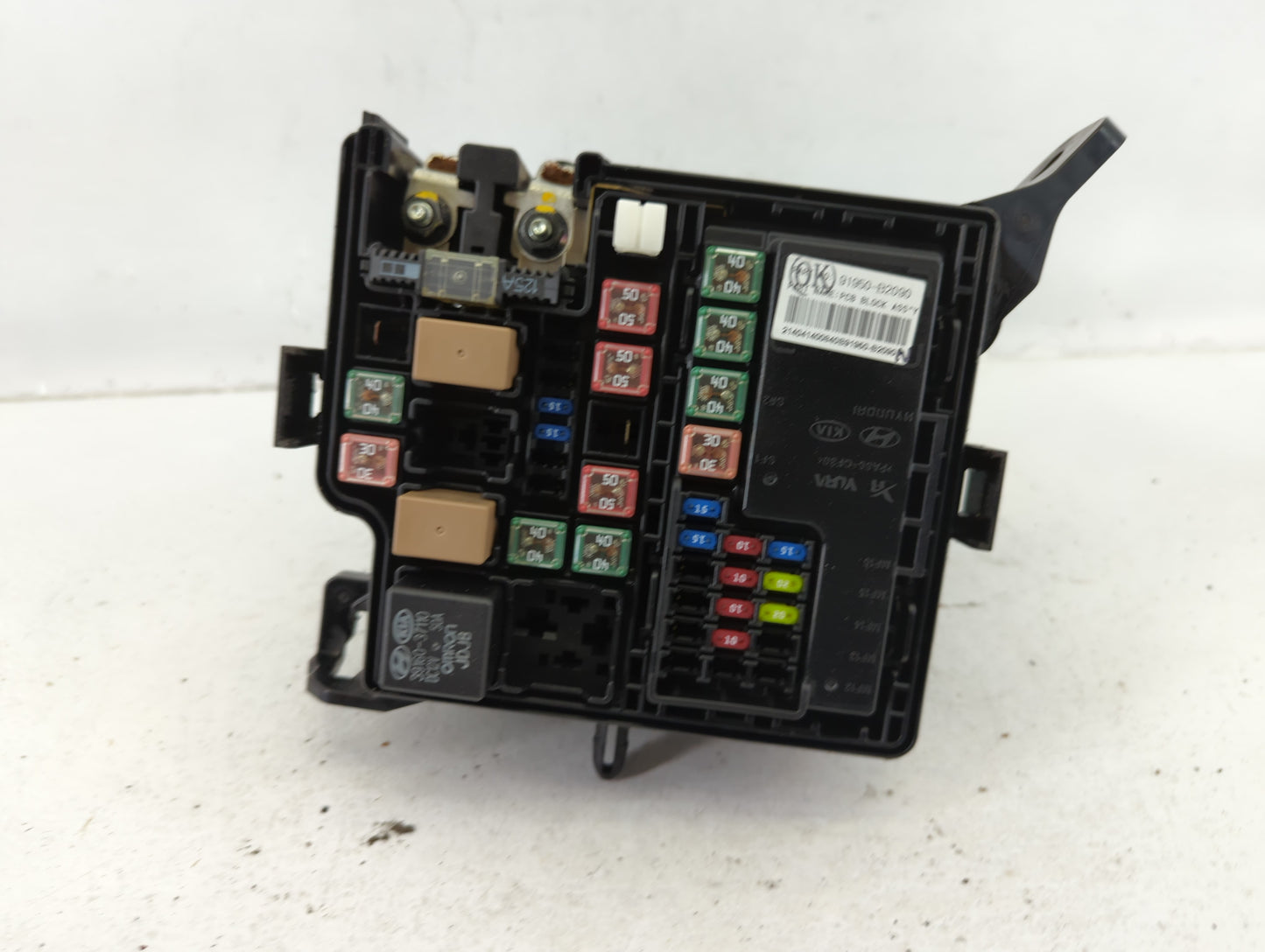 2014 Kia Soul Fusebox Fuse Box Panel Relay Module P/N:91950-B2020 Fits OEM Used Auto Parts - Oemusedautoparts1.com