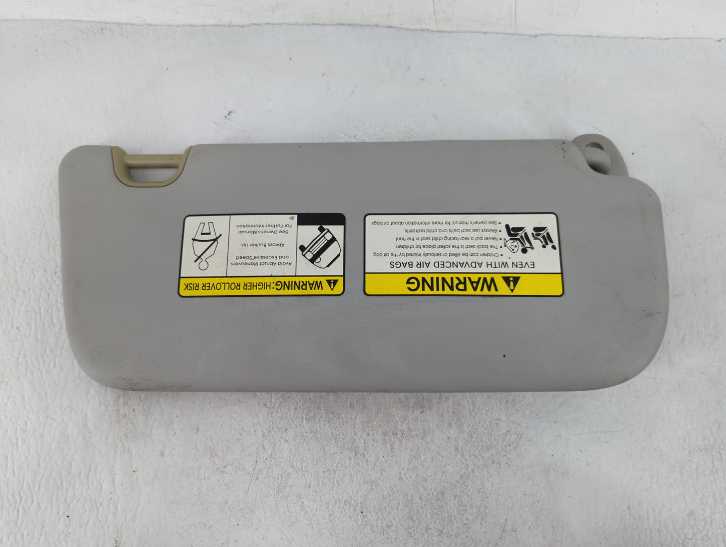 2014-2019 Kia Soul Sun Visor Shade Replacement Driver Left Mirror Fits Fits 2014 2015 2016 2017 2018 2019 OEM Used Auto Part