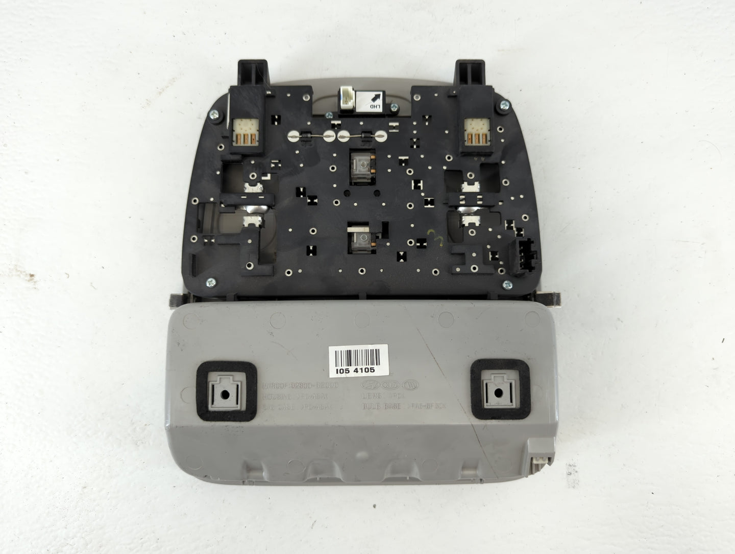 2014-2019 Kia Soul Overhead Roof Console 663497 - Oemusedautoparts1.com