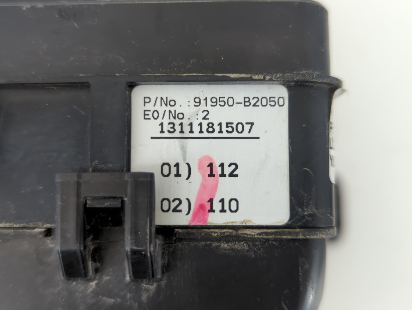 2014 Kia Soul Fusebox Fuse Box Panel Relay Module P/N:91950-B2050 Fits OEM Used Auto Parts - Oemusedautoparts1.com