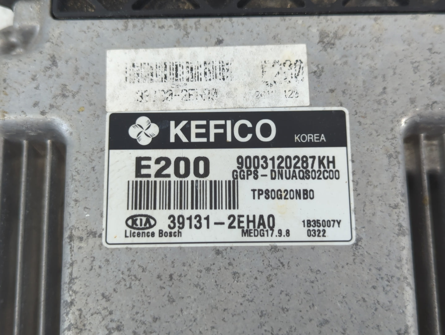 2014 Kia Soul PCM Engine Control Computer ECU ECM PCU OEM P/N:39131-2EHA0 39133-2EHA0 Fits OEM Used Auto Parts - Oemusedauto