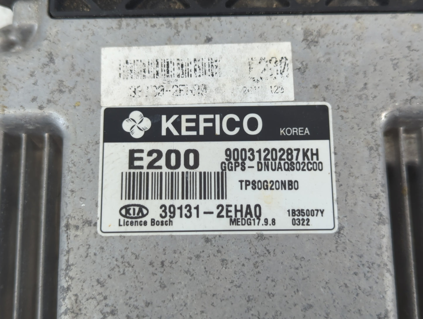 2014 Kia Soul PCM Engine Control Computer ECU ECM PCU OEM P/N:39131-2EHA0 39133-2EHA0 Fits OEM Used Auto Parts - Oemusedauto