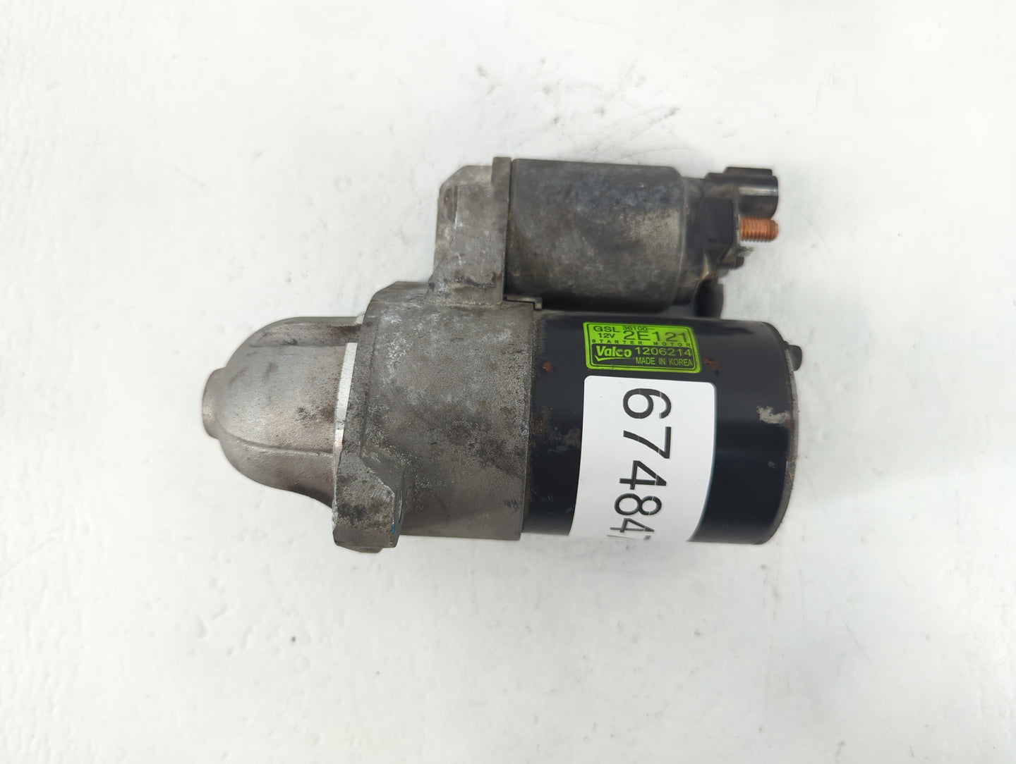 2014-2015 Kia Soul Car Starter Motor Solenoid OEM P/N:1206214 36100-2E121 Fits Fits 2014 2015 2016 OEM Used Auto Parts - Oem